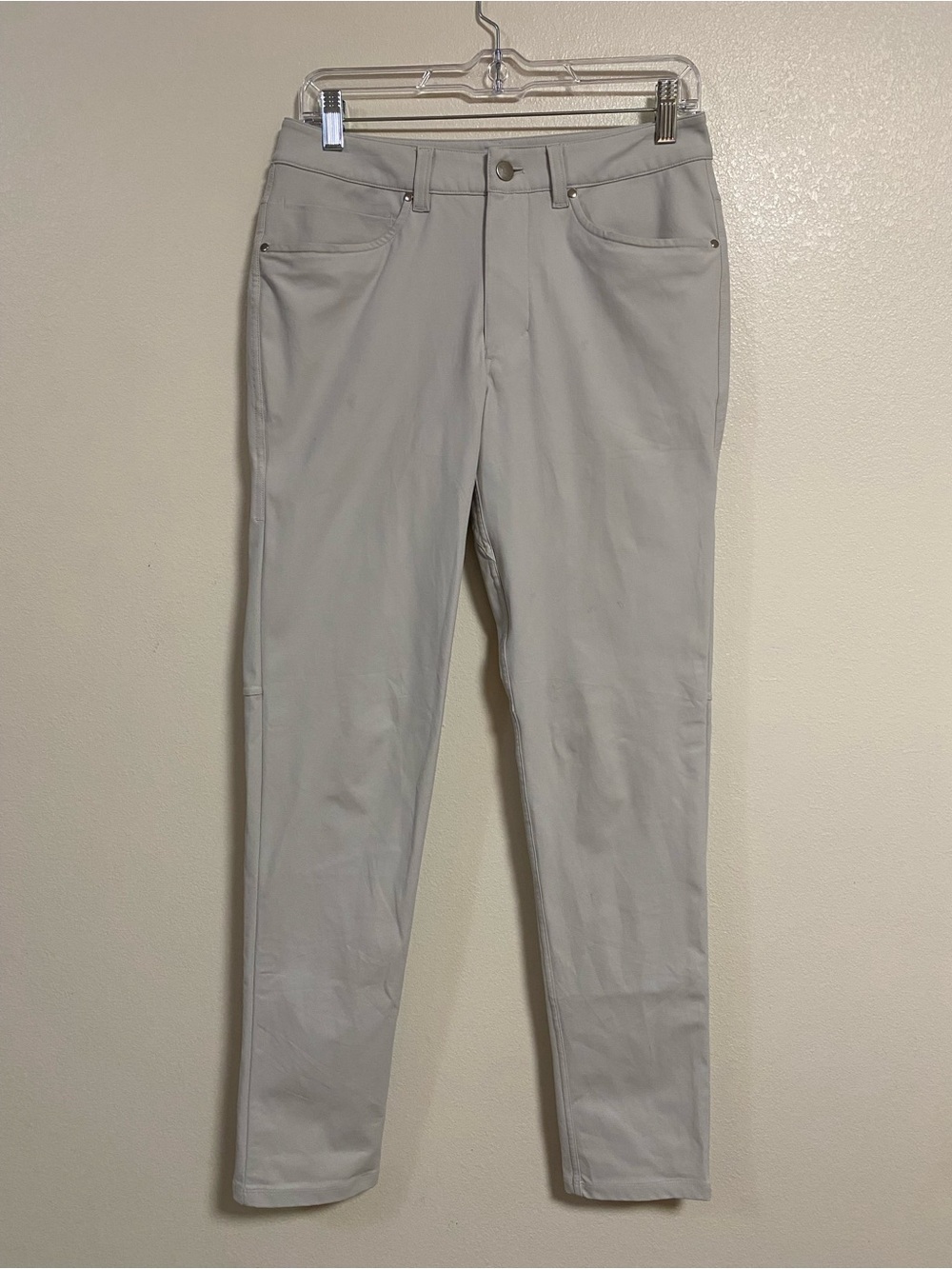 Lululemon Pants Men’s Size 28 Silver Drop ABC Classic Fit 5 Pocket Pants-Flaw